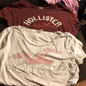 2 hollister shirts